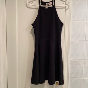 Black Halter Neck Dress